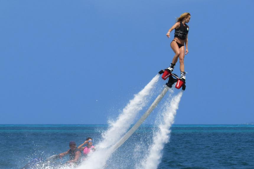 Flyboarding in Tanjung Benoa