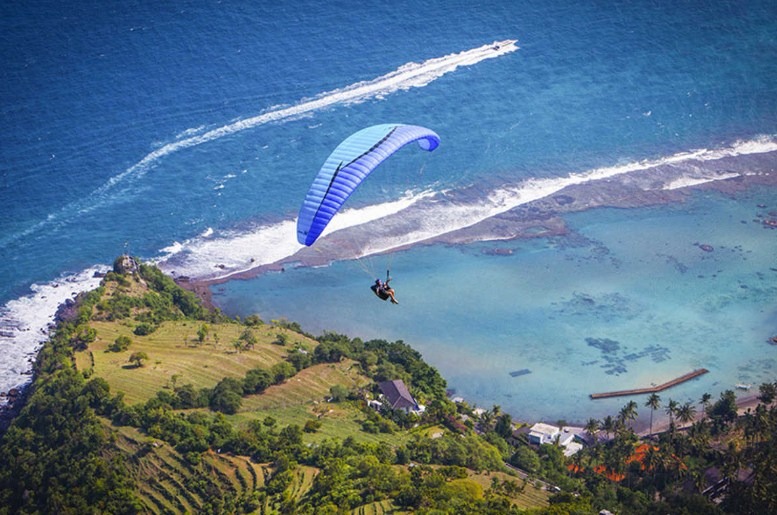 bali paragliding