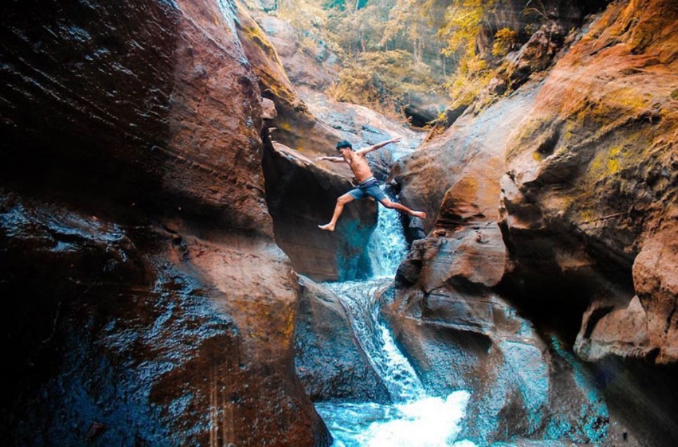 hidden waterfall