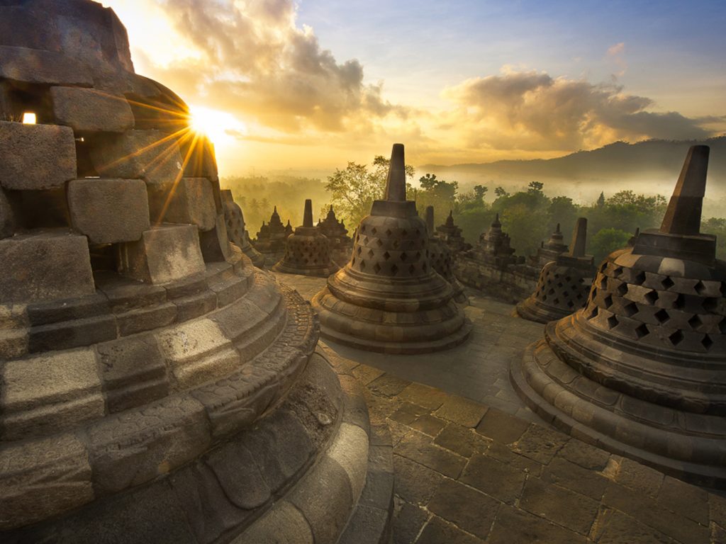 Indulge in the golden sunrise view.