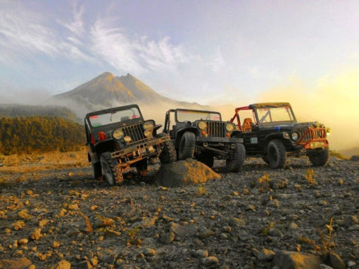 what to do in Yogyakarta; Merapi Jeep Tour