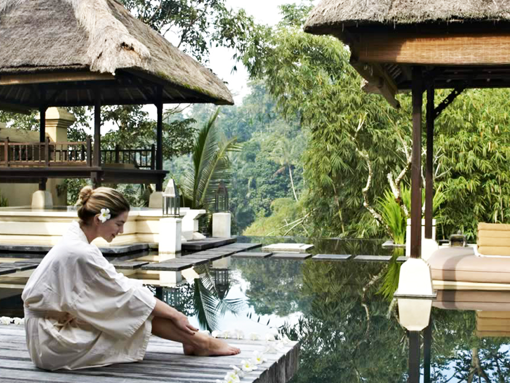 Enjoy spa at Royal Pita Maha's natural, healing venue.