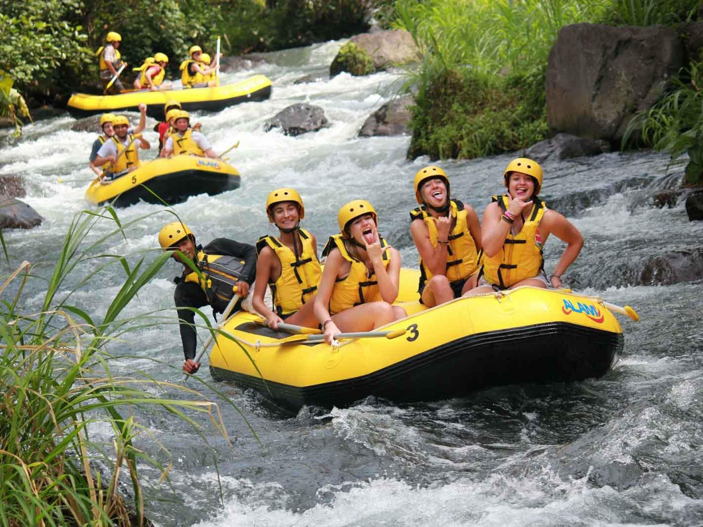 alam rafting bali