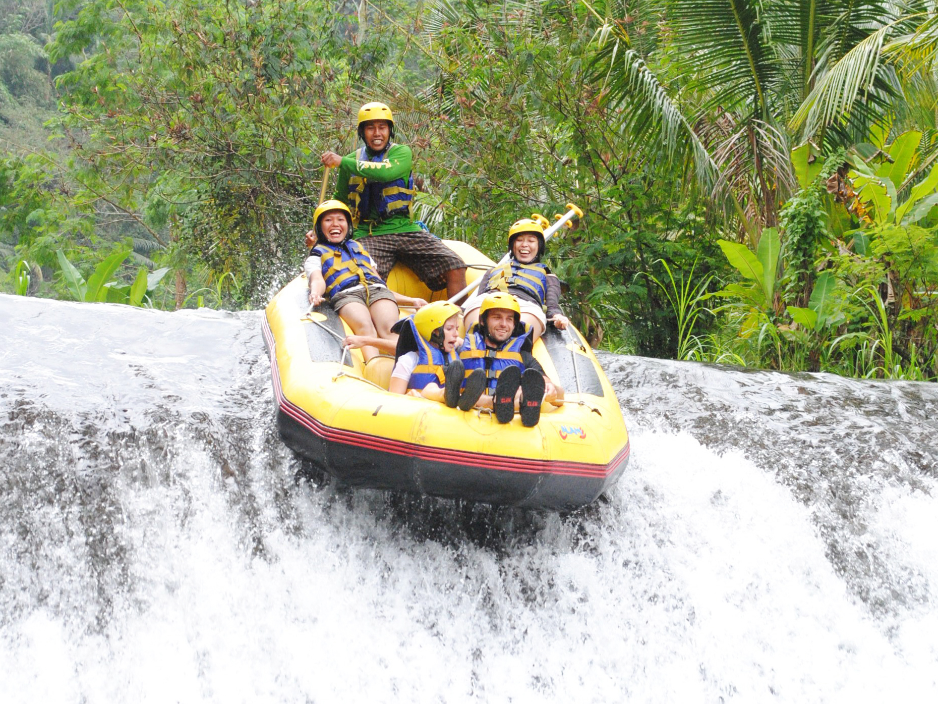 Bali alam rafting