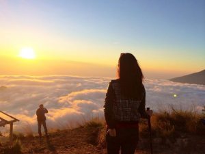 bali destinations; batur trekking