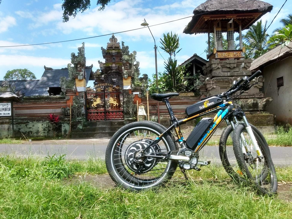 e bike tour bali