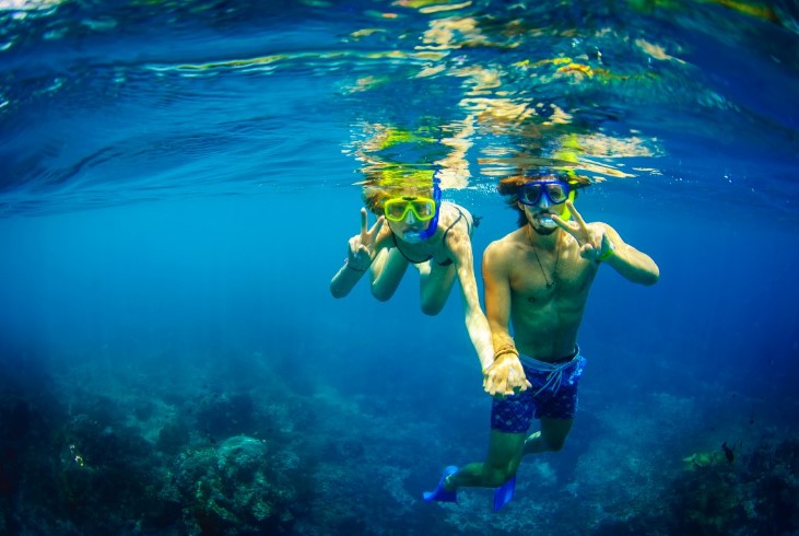 Snorkeling Bali Hai