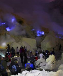 Blue Fire in Mount Ijen