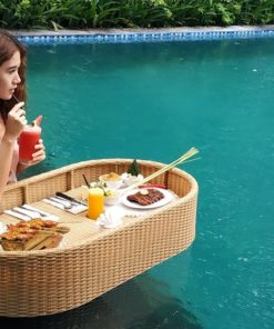 nusa dua restaurants; Floating Breakfast/Lunch at Kekeb Restaurant