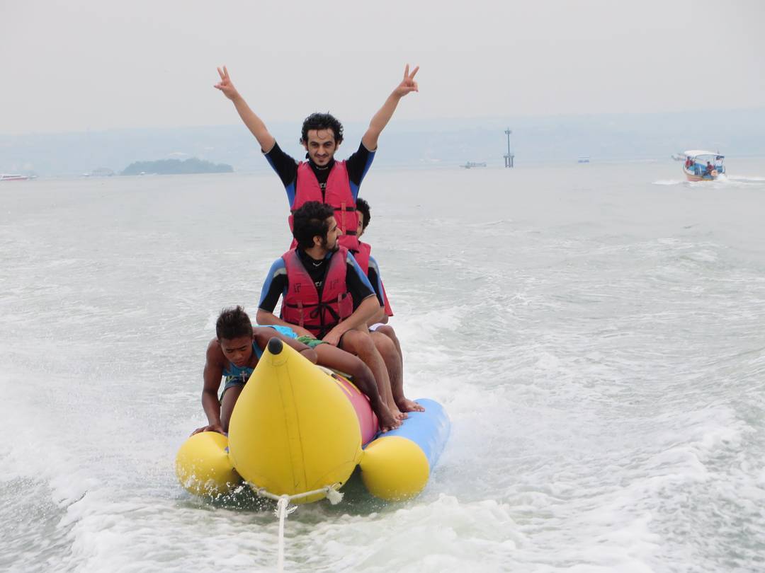 Water Sports in Bali; Banana Boat 