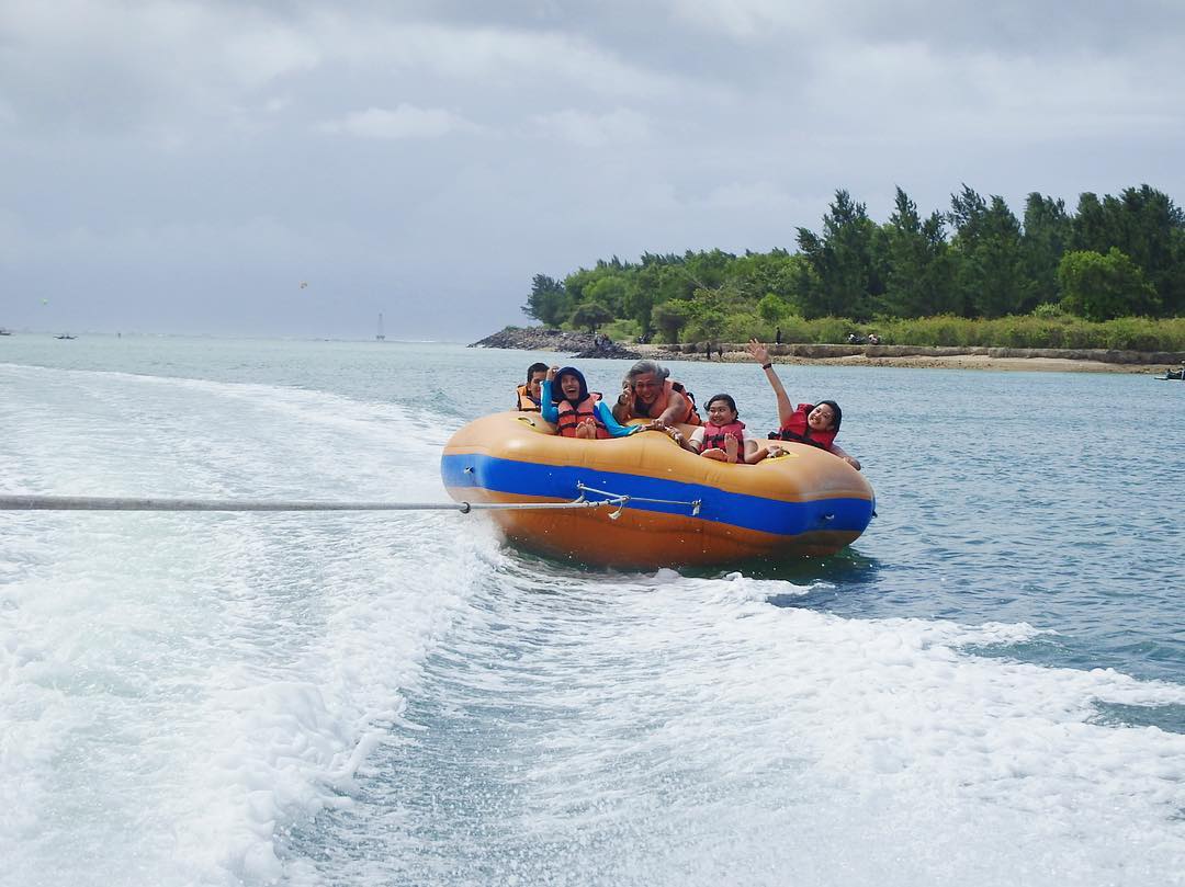 Water Sports in Bali; Rolling Donut 