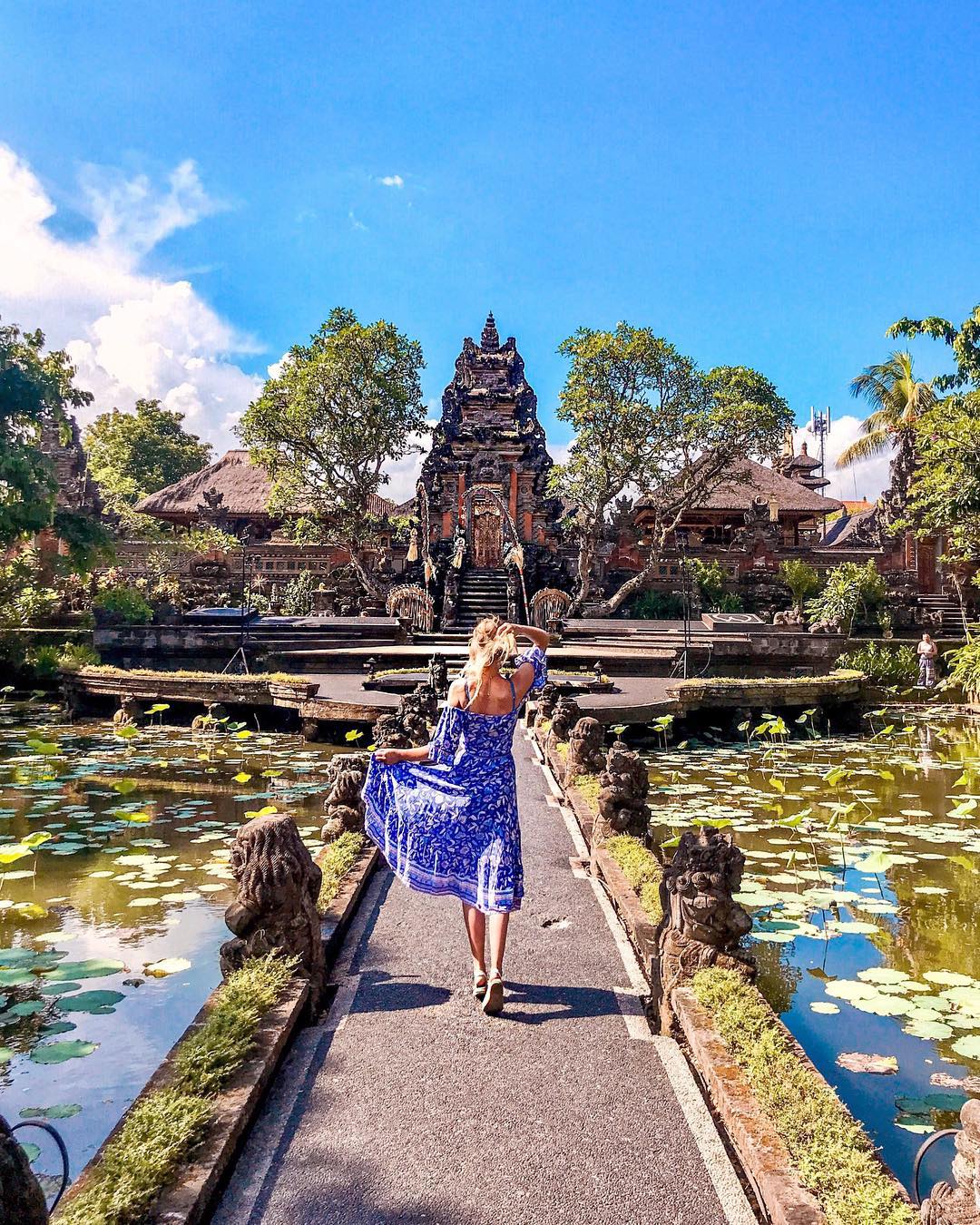 Attractions in Bali; Taman Saraswati