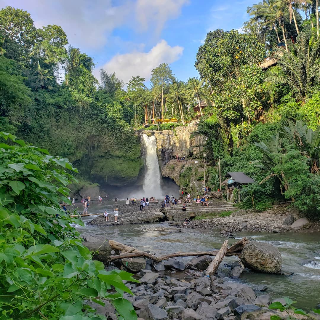 Waterfalls in Bali; Tegenungan Waterfall