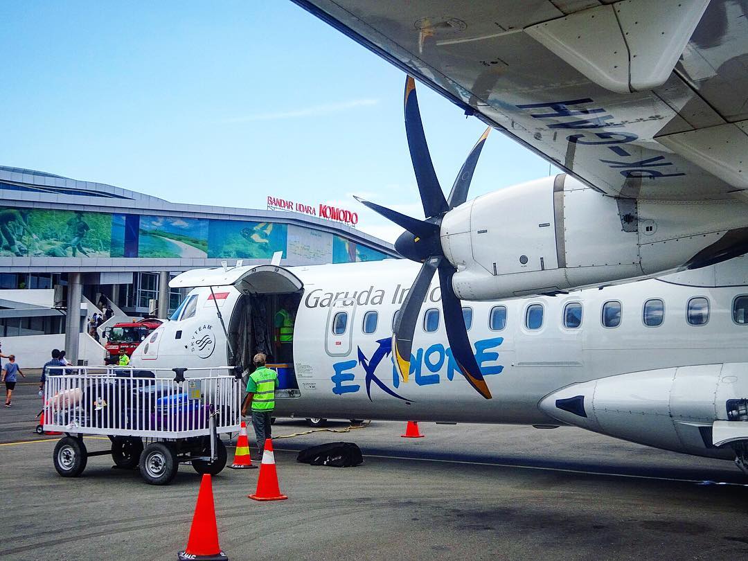 Airlines at Komodo Airport - IG azilko