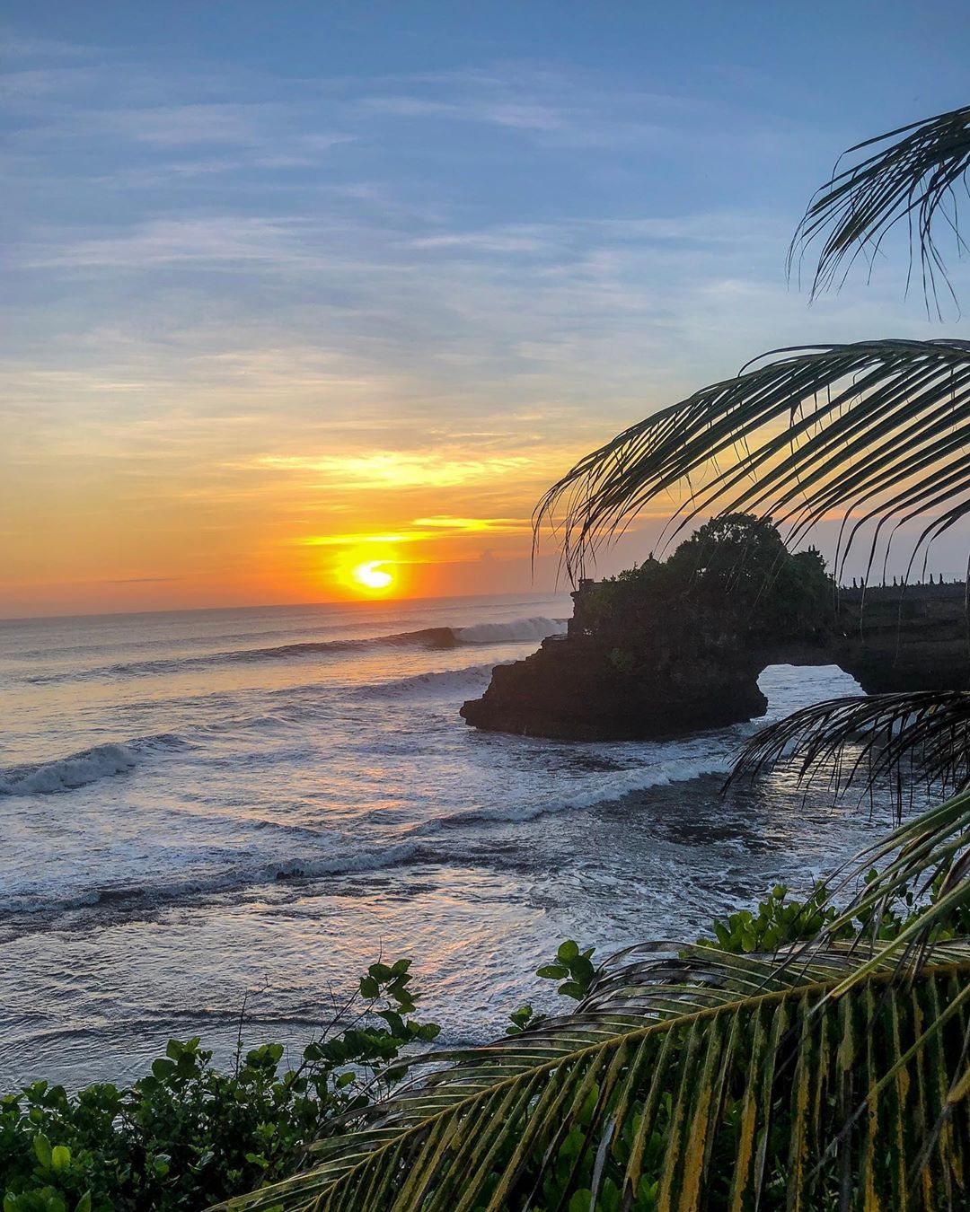 Beaches in Bali; Tanah Lot 