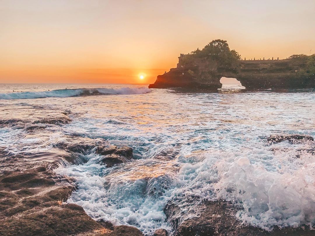 Places to See in Bali; Tanah Lot 