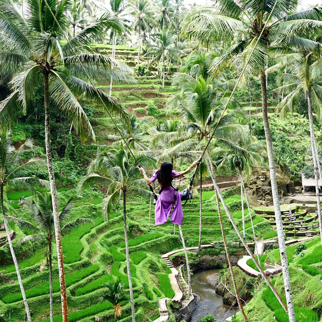 Places to See in Bali; Terrace River Pool 