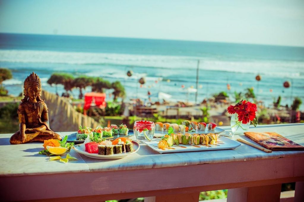 canggu restaurants; Ji Terrace by THE SEA @jirestaurantbali