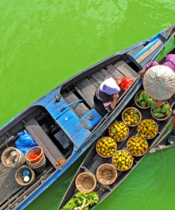 borneo floating market