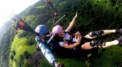 manado paragliding tumpa hill