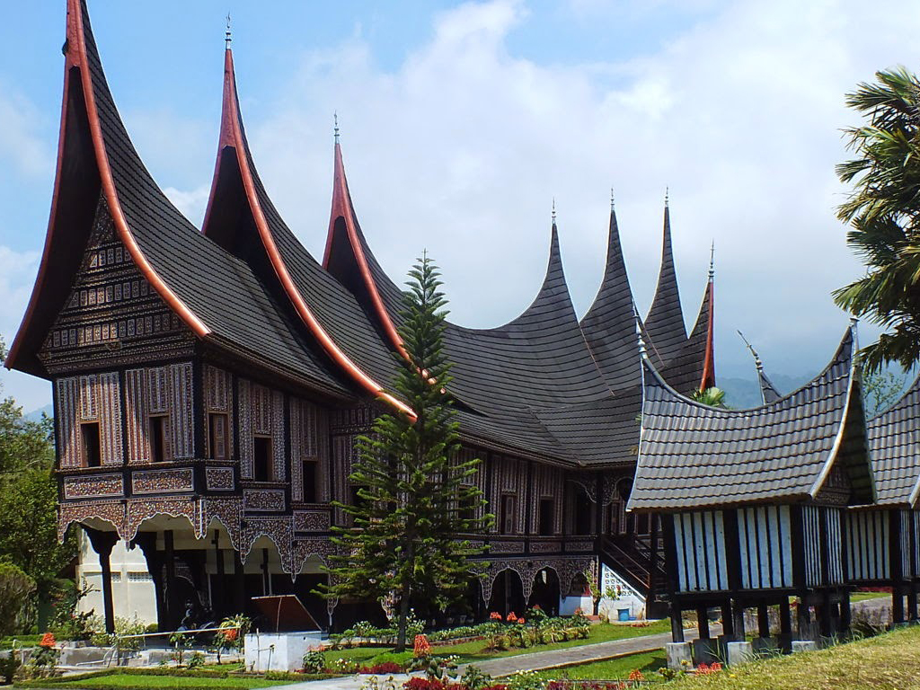 west sumatra traditional house