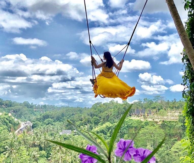 ubud bali jungle swing