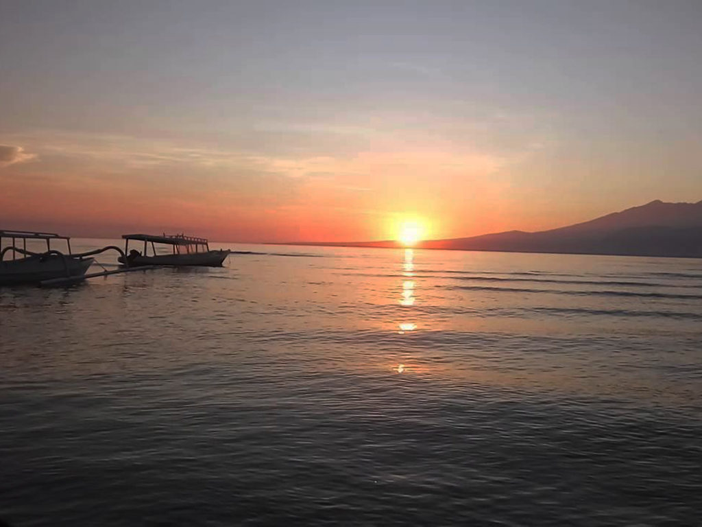 lombok sunrise