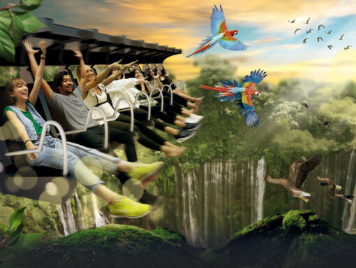 Trans Studio Bali - Flying Over Indonesia
